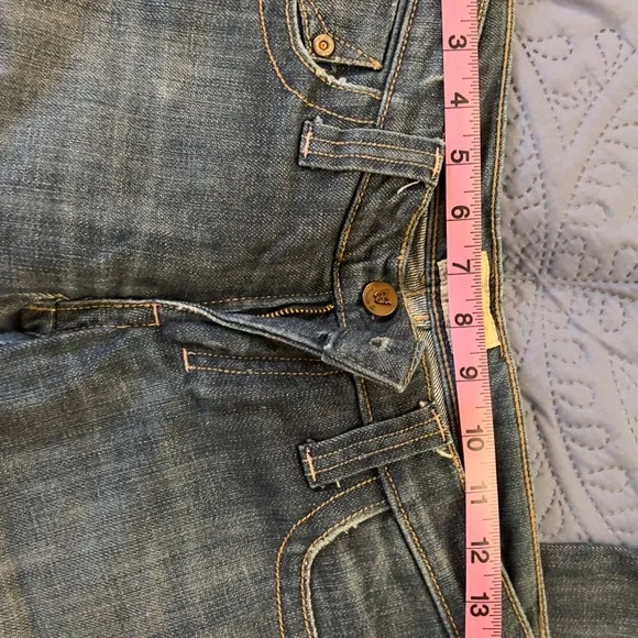 Frankie B. Low-rise, Blue Boot Cut Jeans Size 2 - Picture 10 of 13